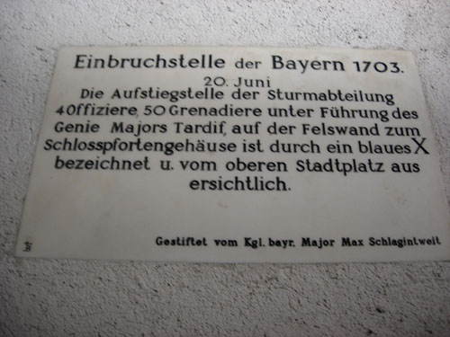 Einbruchsstelle