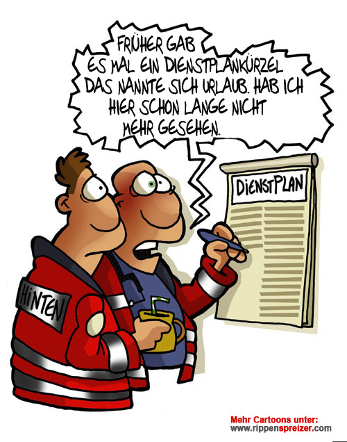 Dienstplan Kurt Knie3