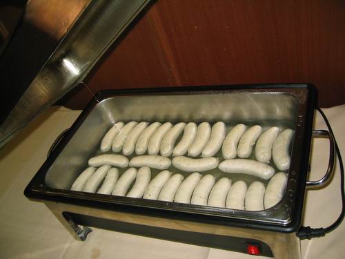 Sonntagmorgen, halb Zehn: Weiwrste!
