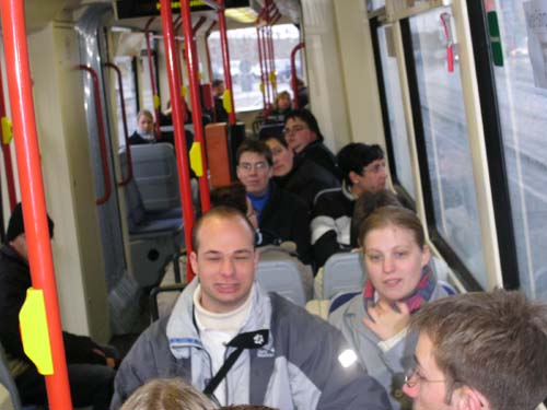 Rippenspreizer.Butterfahrt im Linienbus