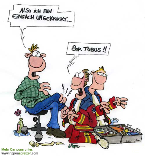 Umgeknickt