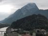 Berg im Hintergrund