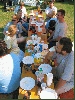 Gehungert wurde jedenfalls nicht...