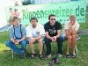 Schleudertrumer, Hoffi, DerrrDings & Abendstern (vlnr)