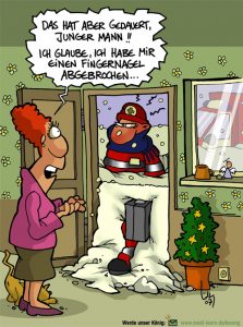 Schneechaos