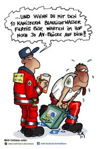 Blaulichtwasser