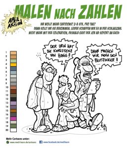 Honig - Malen nach Zahlen