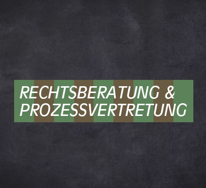 Rechtsberatung und Prozessvertretung